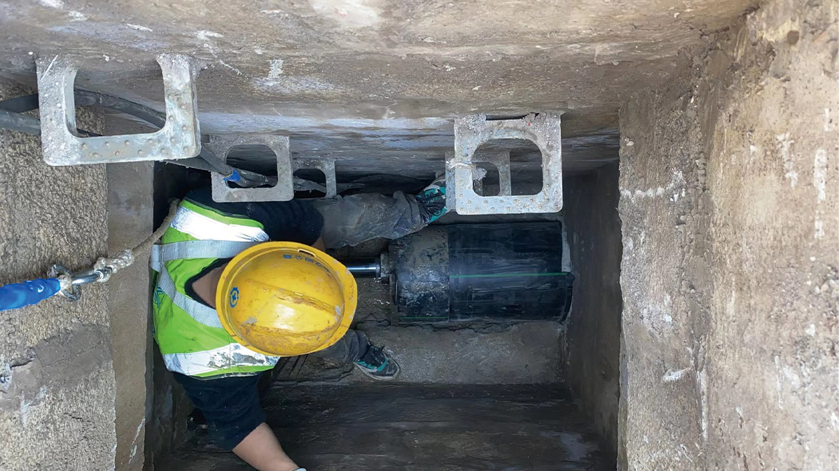 大通HDPE短管内衬法